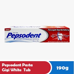 Pepsodent White Toothpaste Tub 190g