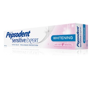 Pepsodent Sensitive Toothpaste Expert Whitening Tub 100g