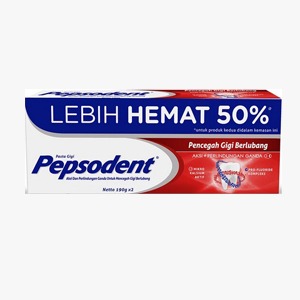 Pepsodent White Toothpaste PRM Value Pack 2 x 190g