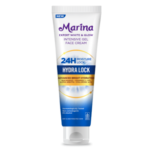 Marina Expert White & Glow Intensive Gel Face Cream – Hydra Lock