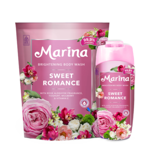 Marina Brightening Body Wash Sweet Romance