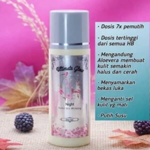 (POTUH BPOM) ITS ME ULTIMATE GLOW 7X DOSE NIGHT EXTRA DOSE HB LOTION WHITENING BODY WHITENING COD