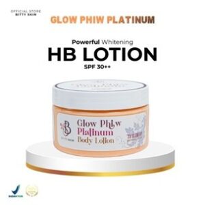 BODY LOTION | HAND & BODY LOTION PLATINUM GLOW PHIW [UPGRADED) BITTY. 7X FOLD SKIN BRIGHTENS FASTER