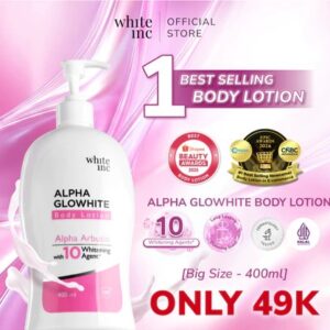 [400ml] WHITE INC Alpha Glow White Body Lotion Whitening & Moisturizing | Body Cream Body Lotion Hydrates Skin
