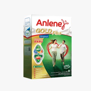 ANLENE GOLD 5X HI-CALCIUM MILK POWDER ORIGINAL BOX 240g