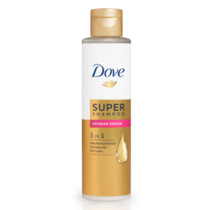 Dove shampoo 3 in 1 Super Shampoo with Serum for Hair Loss, Dandruff, and Limpness