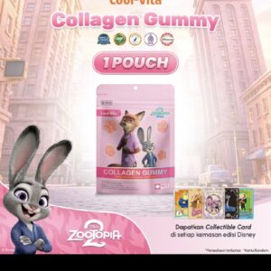 Collagen Gummy Grapefruit and Lemon Flavor | Gummy Healthy COOLVITA