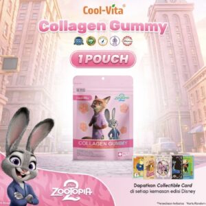 Collagen Gummy Grapefruit and Lemon Flavor | Gummy Healthy COOLVITA ORIGINAL