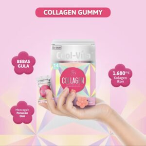 COLLAGEN GUMMY Grapefruit and Lemon Flavor | Gummy Healthy COOLVITA