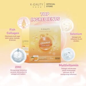 COLLAGEN PINK/ORANGE KEAUTY PREMIUM COLLAGEN DRINK