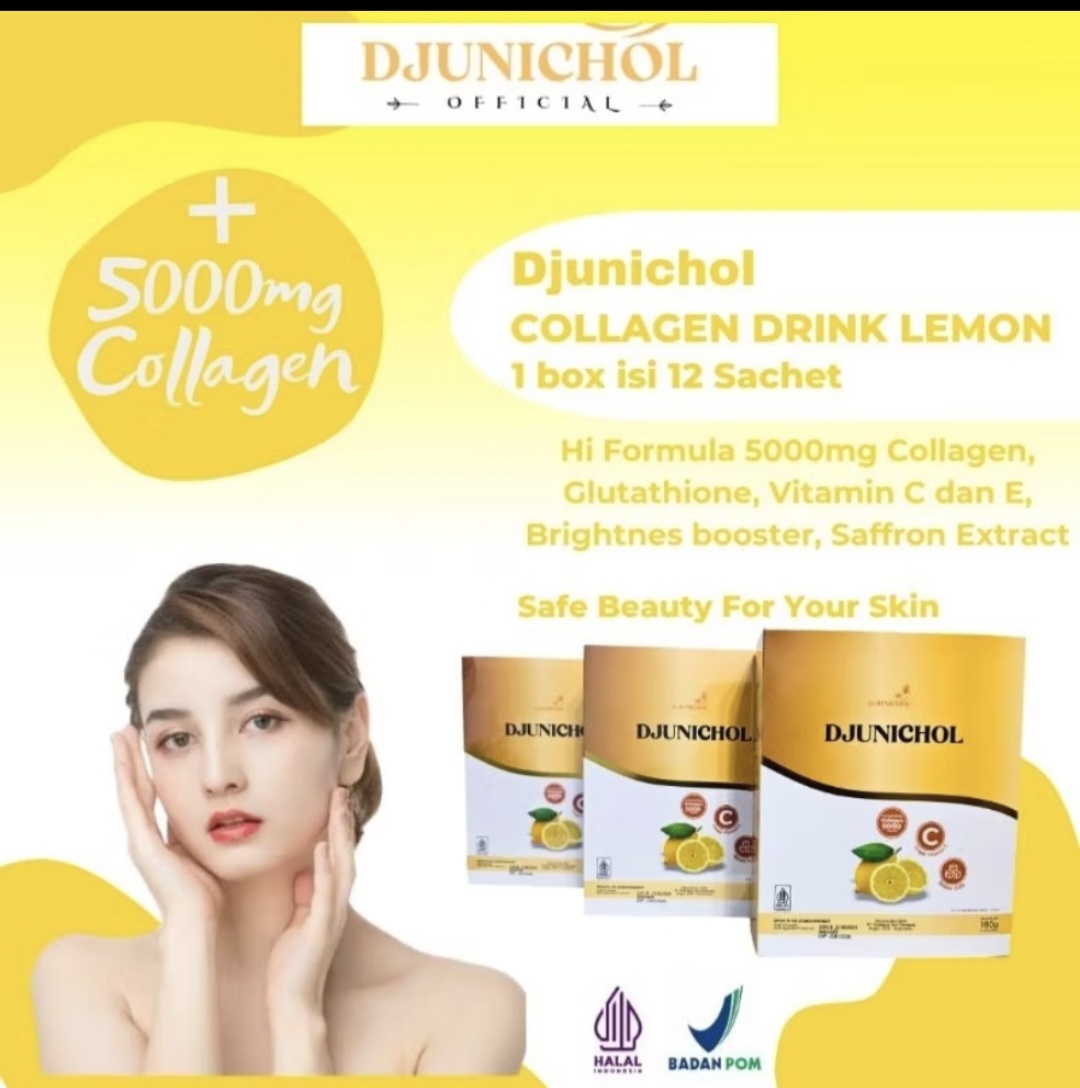 Collagen Drink Lemon Flavor 5000mg Per Serving, Economical Package, Single
