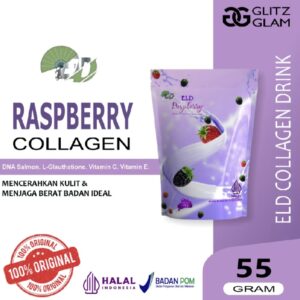 Collagen Drink Raspberry DNA Salmon 55gr Skin Whitening and Brightening Drink Original