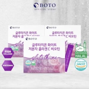 Collagen BOTO GLUTATHIONE 1000MG LOW MOLECULAR C BIOTIN GLUTATHIONE HALAL