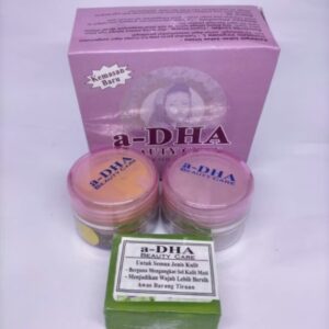 WHITENING ADHA PINK WHITENING CREAM BOX, EFFECTIVE ADHA WHITENING PACKAGE SET