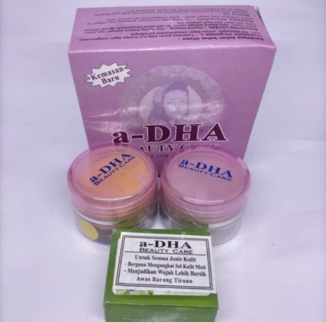 WHITENING ADHA PINK WHITENING CREAM BOX, EFFECTIVE ADHA WHITENING PACKAGE SET