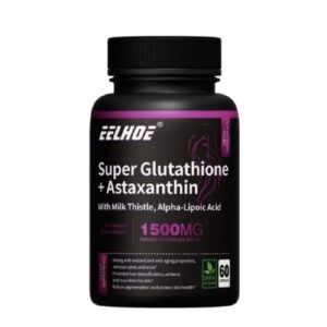 Collagen Glutathione and astraxanthin, whitens and brightens the skin, strong antioxidants and anti-aging