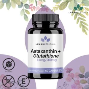 Collagen LUMANUTRITION Astaxanthin + Glutathione, maximum cell protection and natural detox