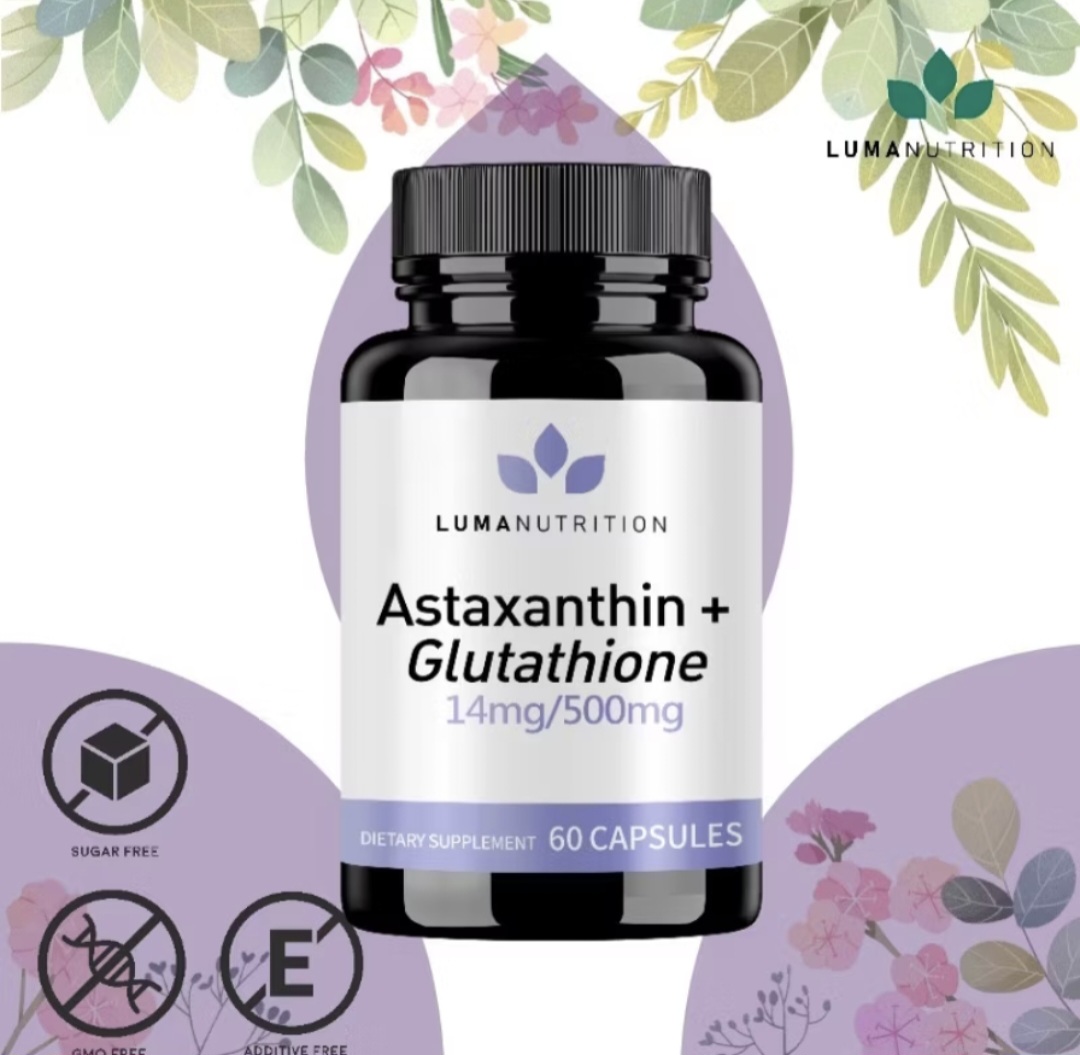 Collagen LUMANUTRITION Astaxanthin + Glutathione, maximum cell protection and natural detox