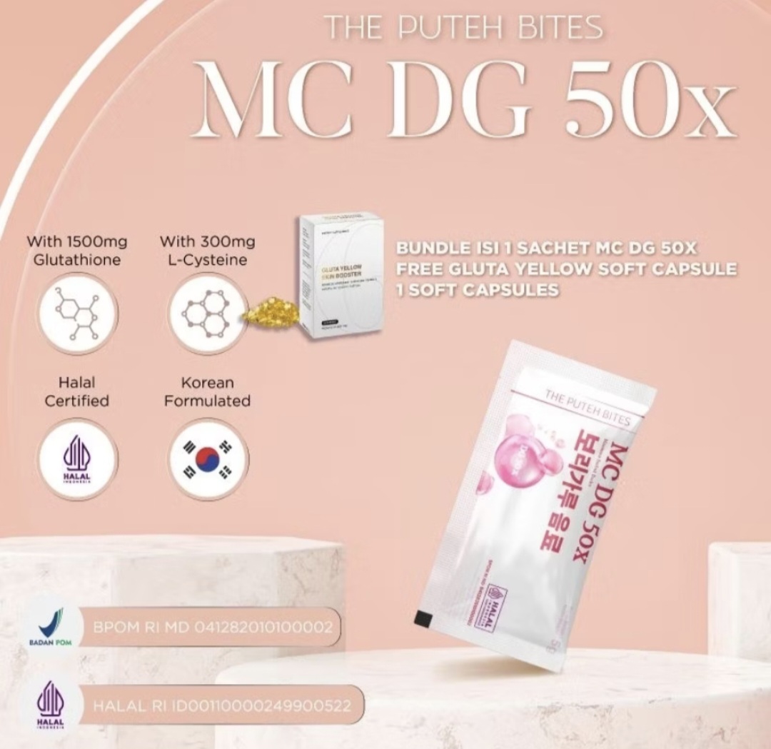 COLLAGEN GLUTATHIONE 1500MG MCDG50X FREE GYSB APPLIES TO MULTIPLE DOSES