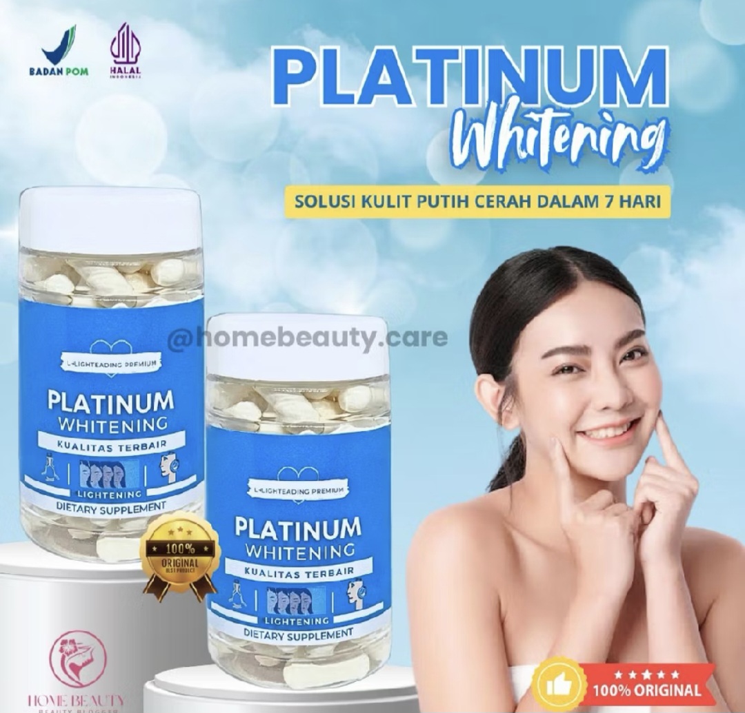 COLLAGEN GLUTATHIONE PLATINUM WHITENING CAPSULES - WHOLE BODY WHITENING