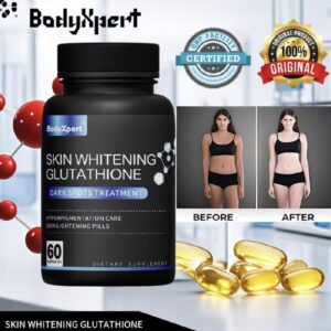 Collagen Glutathione Whitening Pils -Skin Brightening Supplement - Dark Spot melasma & Acne Scar Remove