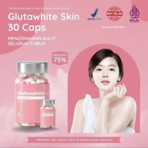 COLLAGEN GLUTAWHITE SKIN CONTENTS 30 CAPSULES | BODY WHITENING CAPSULES BRIGHTEN THE FACE