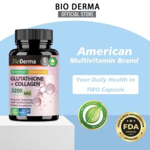 COLLAGEN Bioderma Glutathione + Collagen Whitening & Antioxidant, Brighten and Firm Your Skin