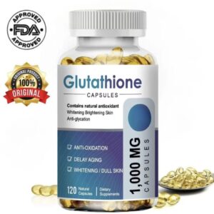 Collagen Glutathione 1000mg Capsules Effective Whitening Reduces Dull Skin Anti-Aging Boosts Immunity