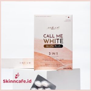 COLLAGEN CALL ME WHITE GLUTA PLUS (DOUBLE COLLAGEN) ORIGINAL THAILAND NEW PACKAGING