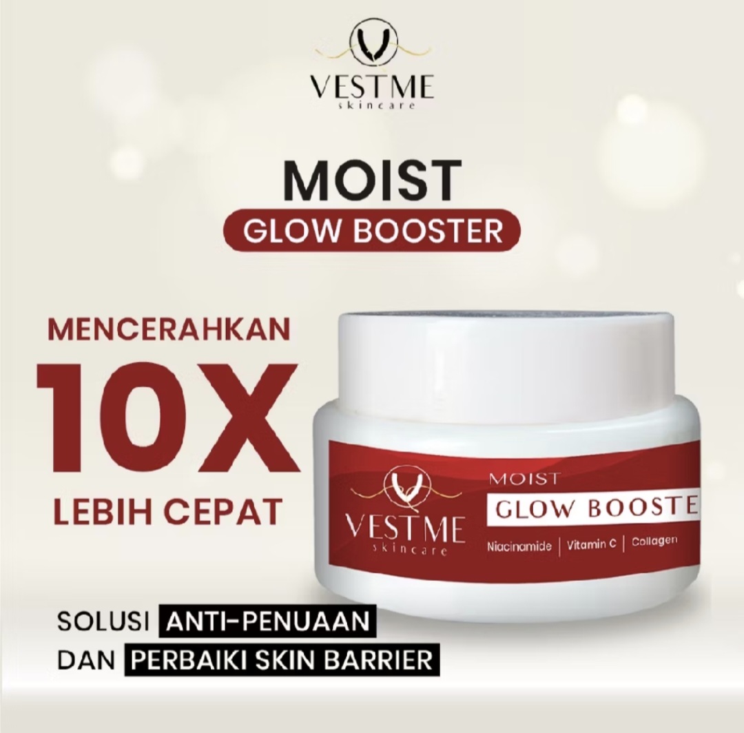 Collagen VESTME Moist Glow Booster | Booster Collagen | Red Jelly | Glowing Licorice