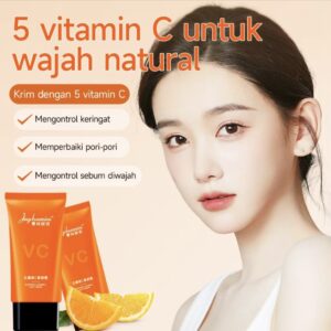 Whitening Makeup Cream/Lazy Cream Vitamin C Facial Moisturizer Day & Night Cream
