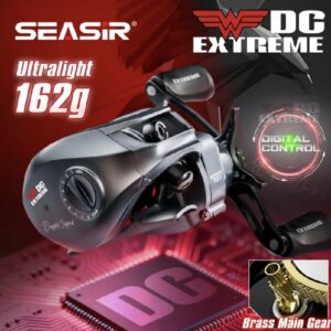 SEASIR Extreme DC Reel Baitcasting Ultralight Digital Control Long Cast Gear