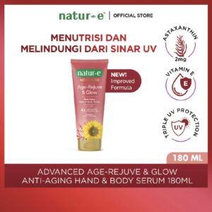 Natur-E Advanced Age-Rejuve & Glow Anti Aging Hand & Body