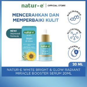Natur-E White Bright & Glow Radiant Miracle Booster Serum 20ml
