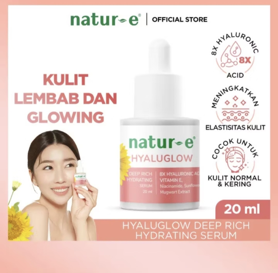 Natur-E Hyaluglow Deep Rich Hydrating Serum 20ml