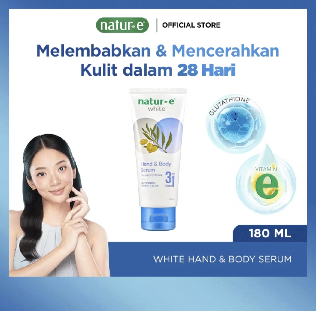 Natur-E White Hand & Body Serum 180ml