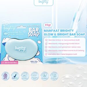 Brighty Glow & Bright Bar Soap Body whitening soap
