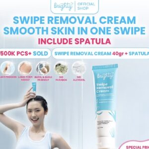 Brighty Swipe Removal Cream Waxing Underarm Permanent Hair Remover Sugar Wax Hair Shaver
