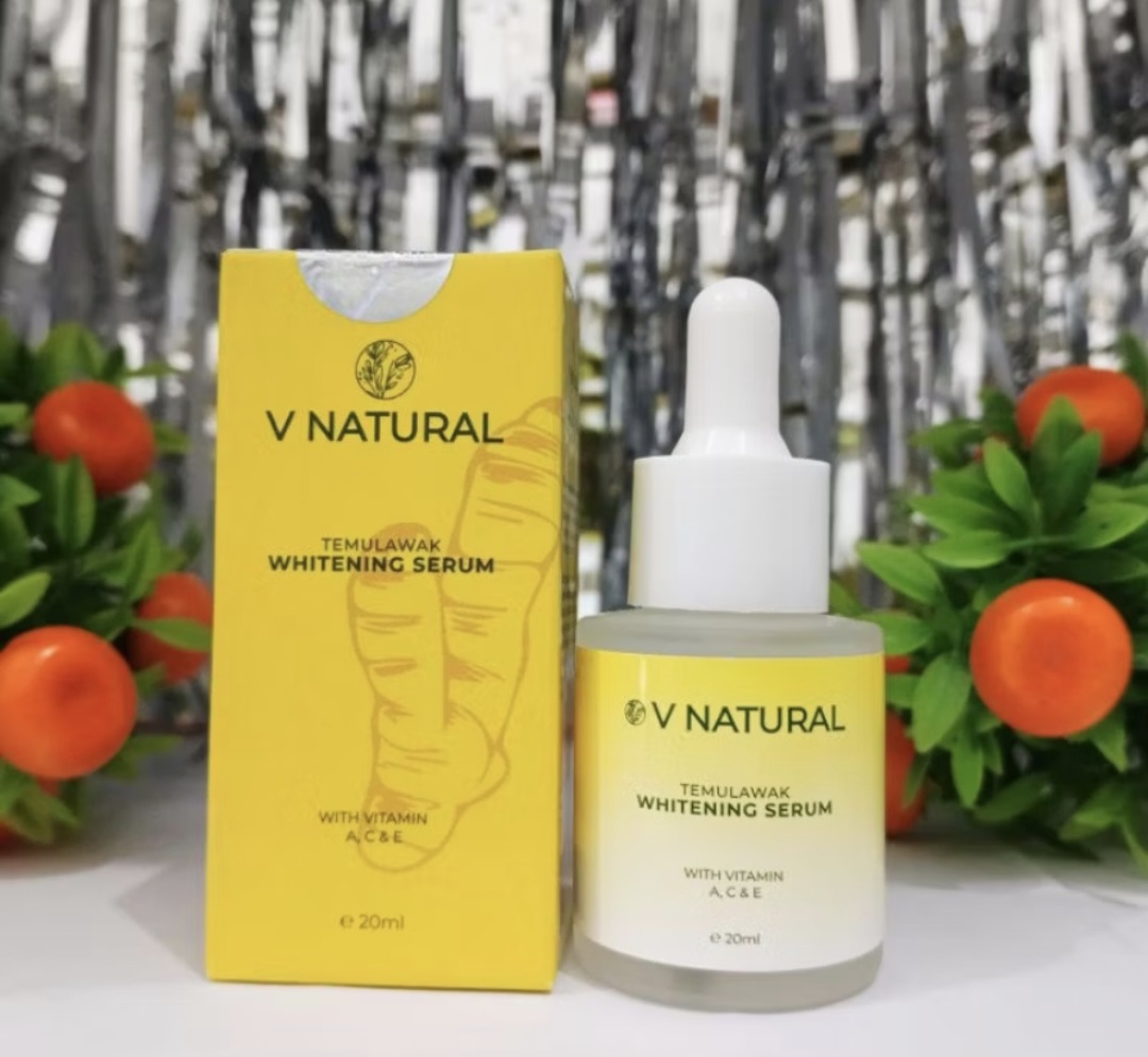 Temulawak Vnatural whitening serum