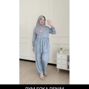 ADIBA-ONESET PAJAMA / DRESS GAMIS JUMBO LD 120CM XXL