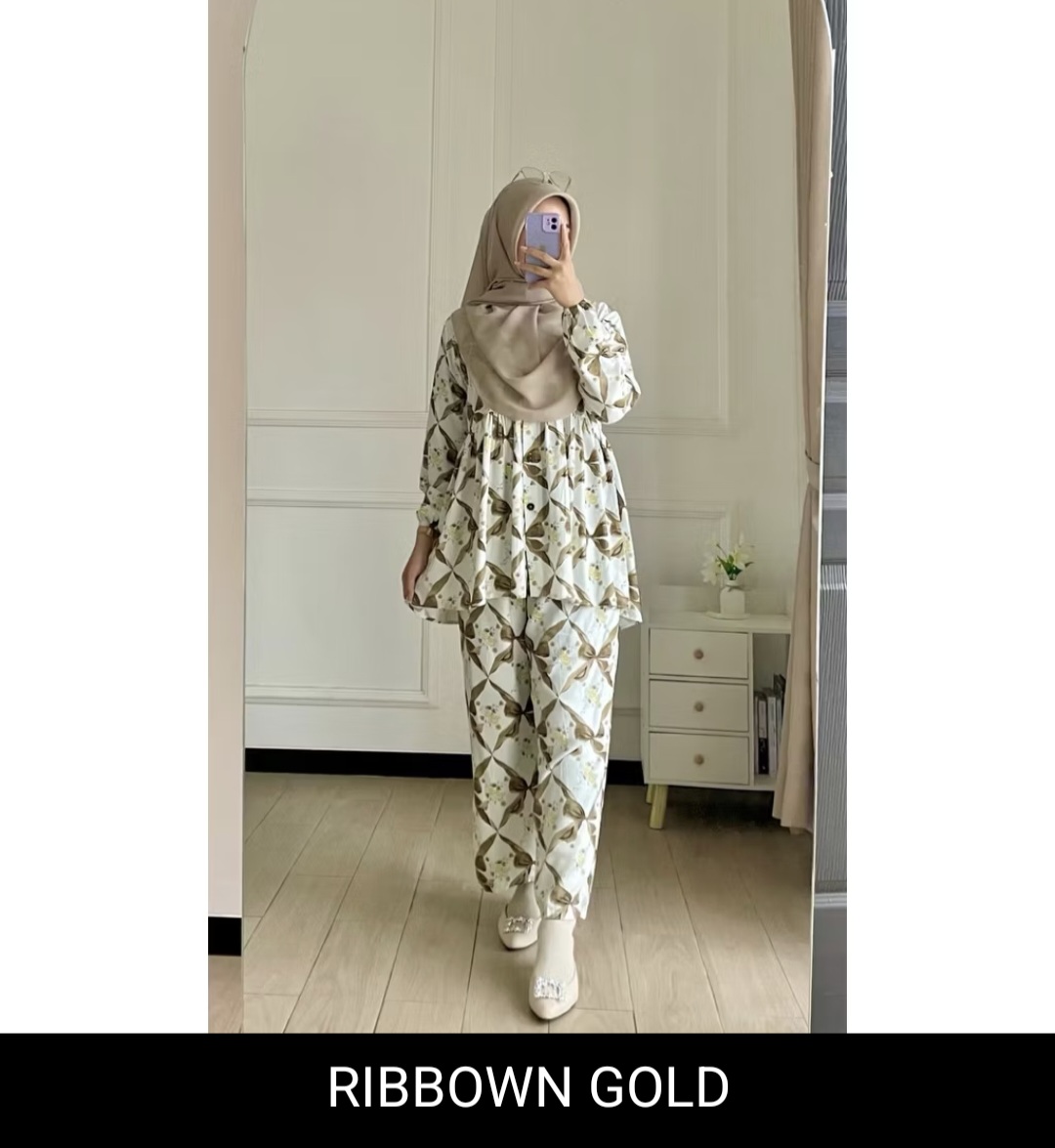 ADIBA-ONESET PAJAMA / DRESS GAMIS JUMBO LD 120CM XXL