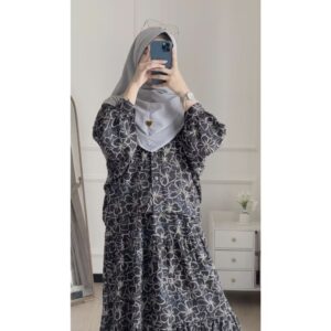 ADIBABYARA - BLOUSE SET RAYON COTTON SKIRT WITH