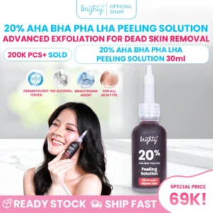 Brightening Serum Whitening Serum Scar Acne Serum Moisturizer Facial essence brightening scrub exfoliation bpom halal chemical peeling