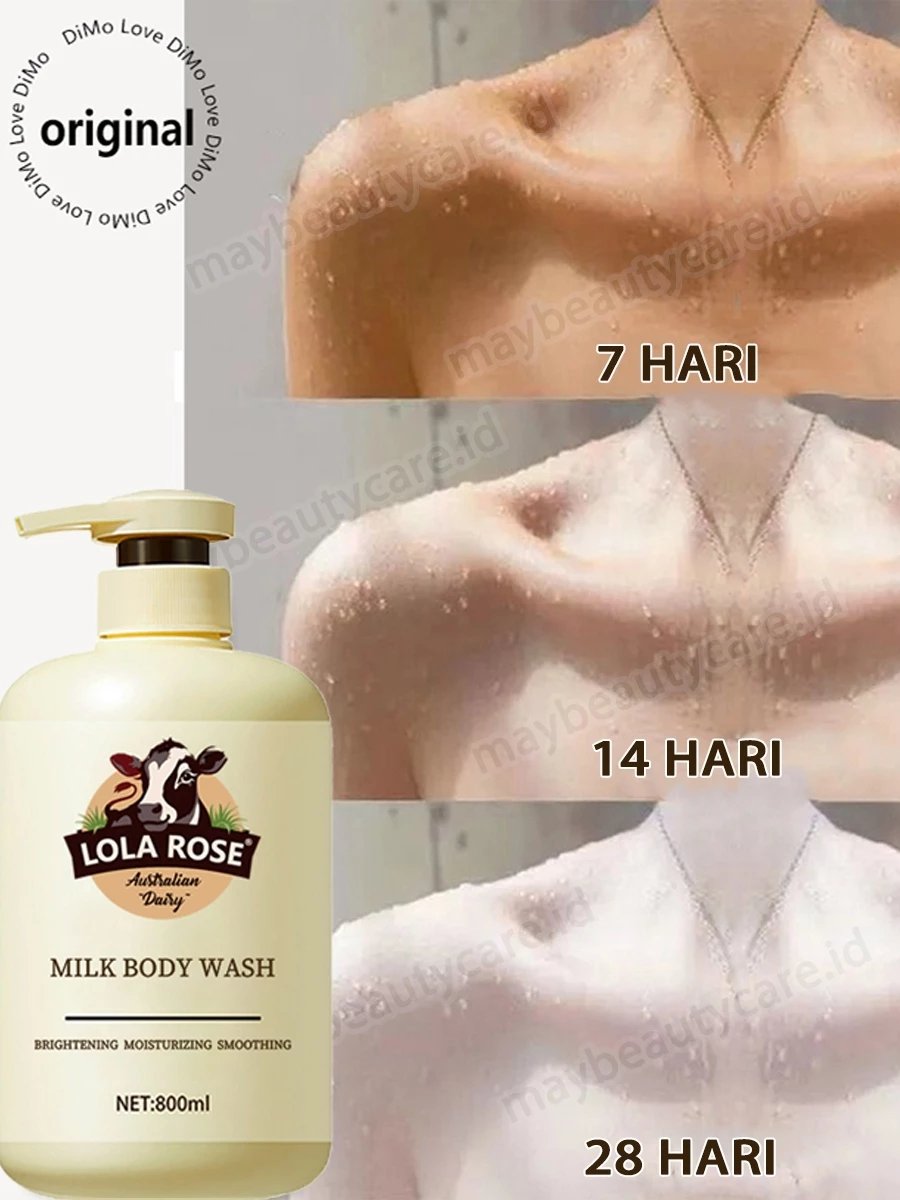LOLA ROSE Body Wash Brightening Upgraded Version | Liquid Body Wash for Brightening and Moisturizing Skin 800ml