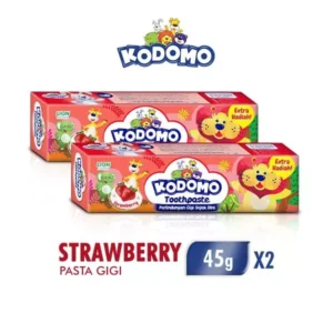 Kodomo Strawberry Toothpaste Tube 45 gr x2
