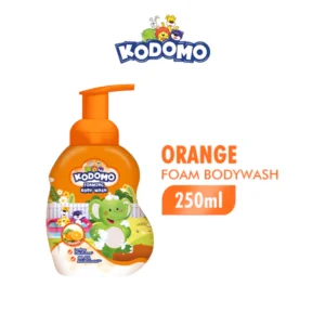 Kodomo Shower Orange Bottle 250 ml