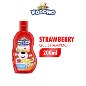 Kodomo Strawberry Shampoo Gel 200 ml Bottle