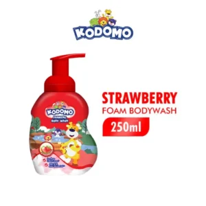 Kodomo Shower Strawberry Bottle 250 ml