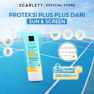 Oily Skin Friendly] Ultra Light Daily Sunscreen SPF 50+ PA++++ [Water Based] Absorbs in 20s (Super Light) with 7X Ceramide 9X Hyaluronic Acid & No Whitecast [Passed Invivo Invitro Test]
