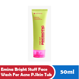 EMINA BRIGHT STUFF PREBIOTIC TRANEXA ACID CLEANSER TUB 50mL